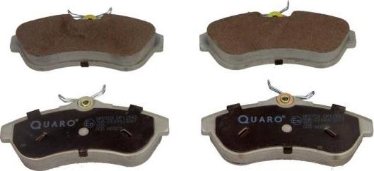 QUARO QP0703 - Brake Pad Set, disc brake autospares.lv