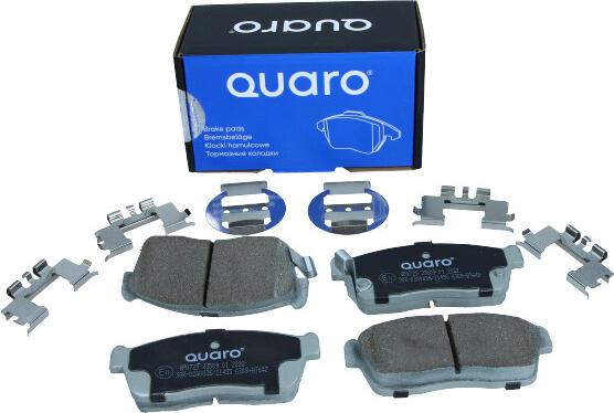 QUARO QP0729 - Brake Pad Set, disc brake autospares.lv