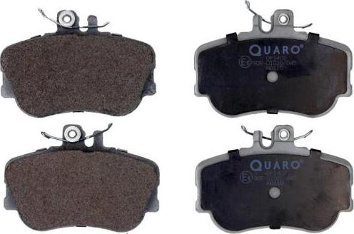 QUARO QP1402 - Brake Pad Set, disc brake autospares.lv