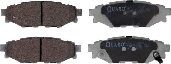 QUARO QP1485 - Brake Pad Set, disc brake autospares.lv