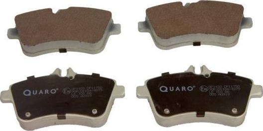 QUARO QP1433 - Brake Pad Set, disc brake autospares.lv