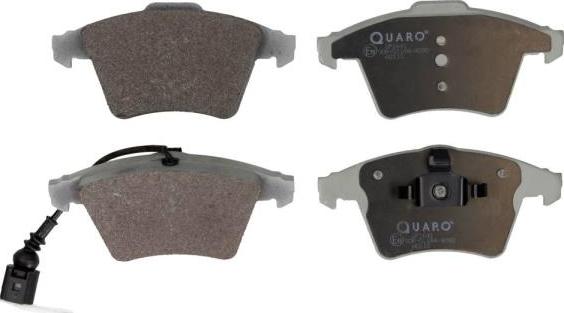 QUARO QP1641 - Brake Pad Set, disc brake autospares.lv