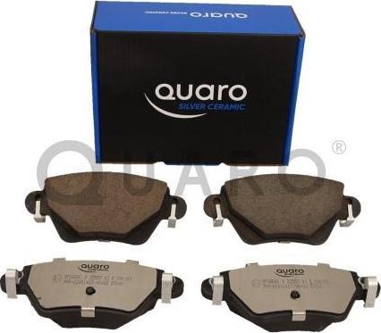 QUARO QP1666C - Brake Pad Set, disc brake autospares.lv