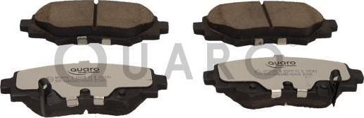 QUARO QP1609C - Brake Pad Set, disc brake autospares.lv
