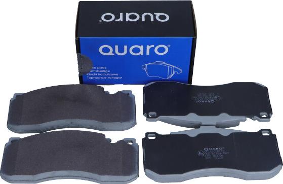 QUARO QP1610 - Brake Pad Set, disc brake autospares.lv