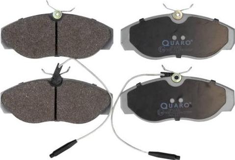 QUARO QP1000 - Brake Pad Set, disc brake autospares.lv