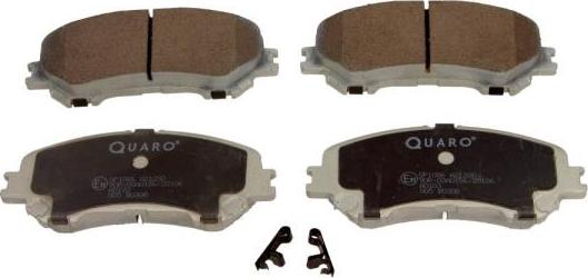 QUARO QP1086 - Brake Pad Set, disc brake autospares.lv