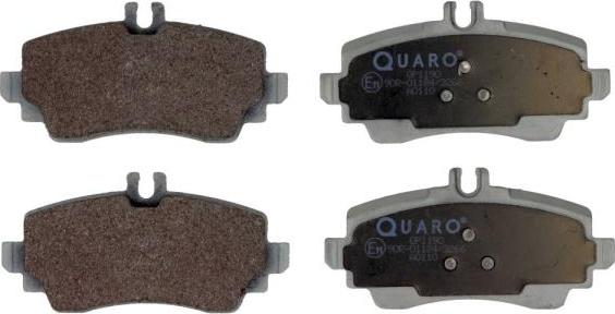 QUARO QP1190 - Brake Pad Set, disc brake autospares.lv