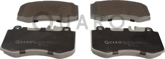 QUARO QP1826 - Brake Pad Set, disc brake autospares.lv