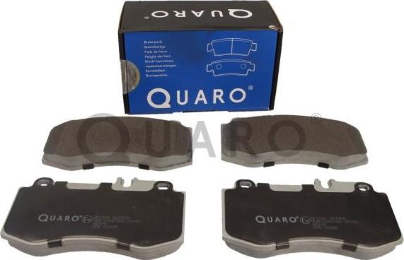 QUARO QP1826 - Brake Pad Set, disc brake autospares.lv