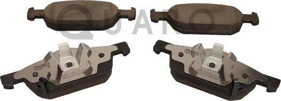 QUARO QP1827C - Brake Pad Set, disc brake autospares.lv