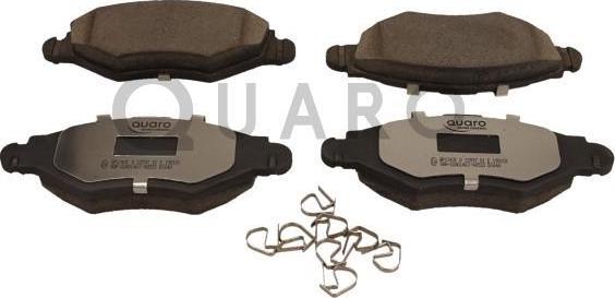 QUARO QP1243C - Brake Pad Set, disc brake autospares.lv