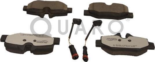 QUARO QP1258C - Brake Pad Set, disc brake autospares.lv
