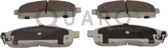 QUARO QP1261 - Brake Pad Set, disc brake autospares.lv