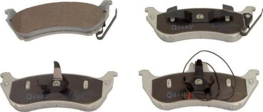 QUARO QP1232 - Brake Pad Set, disc brake autospares.lv