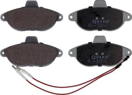 QUARO QP1278 - Brake Pad Set, disc brake autospares.lv
