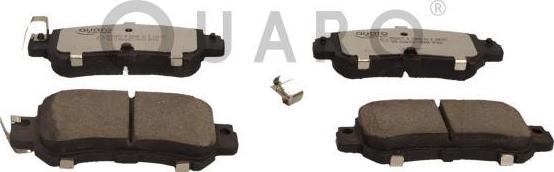 QUARO QP8947C - Brake Pad Set, disc brake autospares.lv