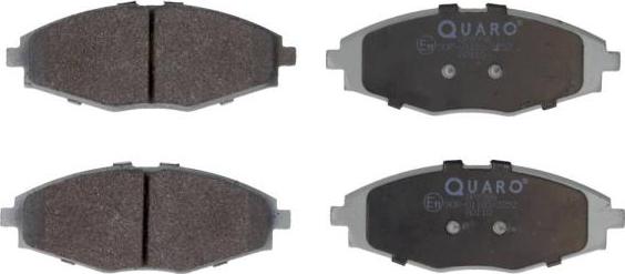 QUARO QP8988 - Brake Pad Set, disc brake autospares.lv