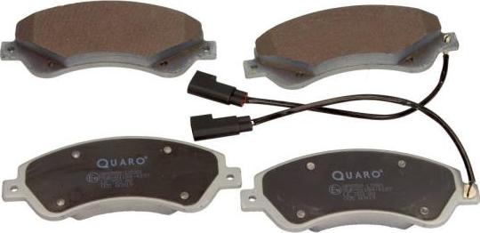 QUARO QP8559 - Brake Pad Set, disc brake autospares.lv