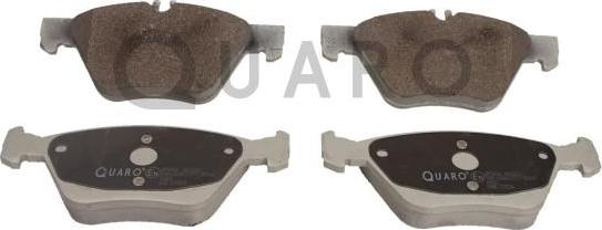 QUARO QP8606 - Brake Pad Set, disc brake autospares.lv