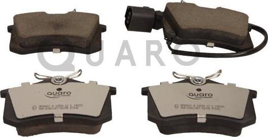 QUARO QP8041C - Brake Pad Set, disc brake autospares.lv