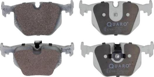 QUARO QP8141 - Brake Pad Set, disc brake autospares.lv