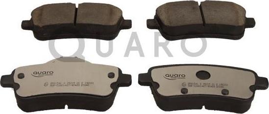 QUARO QP8154C - Brake Pad Set, disc brake autospares.lv