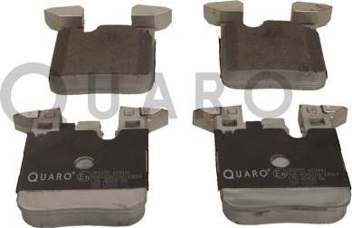 QUARO QP8155 - Brake Pad Set, disc brake autospares.lv