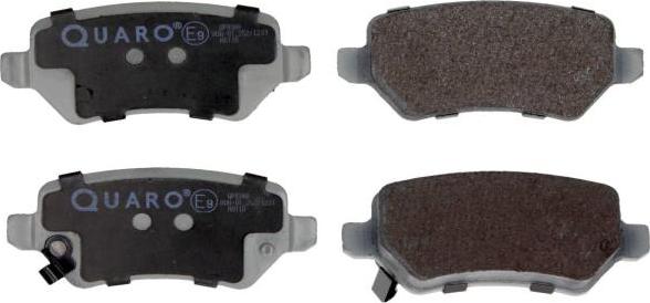 QUARO QP8346 - Brake Pad Set, disc brake autospares.lv