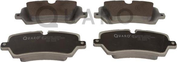 QUARO QP8380 - Brake Pad Set, disc brake autospares.lv