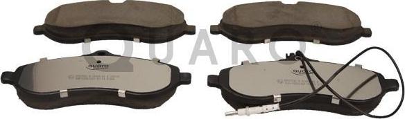 QUARO QP8332C - Brake Pad Set, disc brake autospares.lv