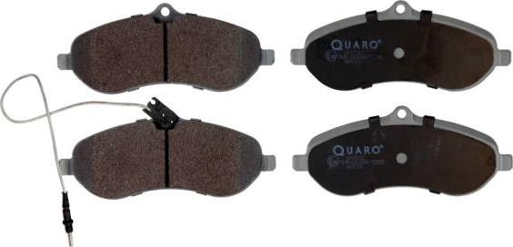 QUARO QP8332 - Brake Pad Set, disc brake autospares.lv