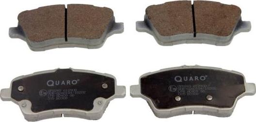 QUARO QP8249 - Brake Pad Set, disc brake autospares.lv