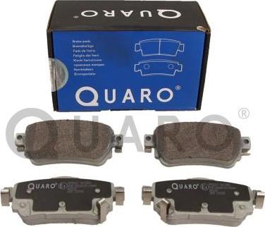 QUARO QP8267 - Brake Pad Set, disc brake autospares.lv