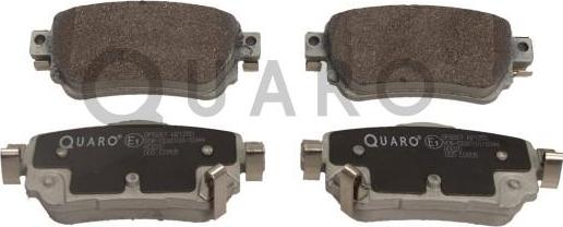 QUARO QP8267 - Brake Pad Set, disc brake autospares.lv