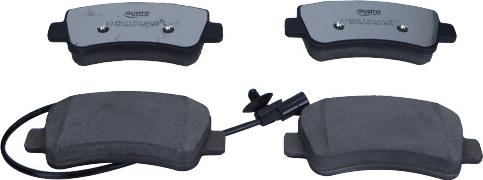 QUARO QP8211C - Brake Pad Set, disc brake autospares.lv