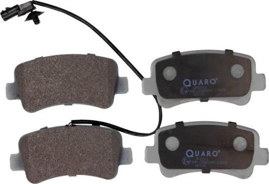 QUARO QP8211 - Brake Pad Set, disc brake autospares.lv