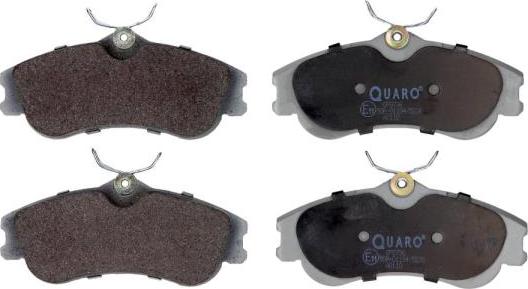 QUARO QP8796 - Brake Pad Set, disc brake autospares.lv