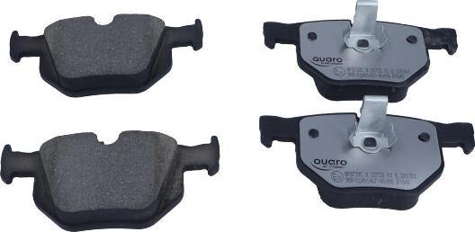 QUARO QP8739C - Brake Pad Set, disc brake autospares.lv