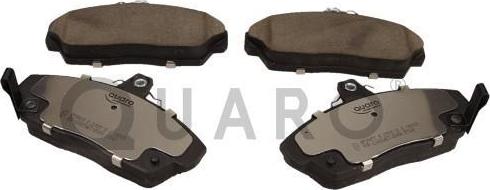 QUARO QP3947C - Brake Pad Set, disc brake autospares.lv