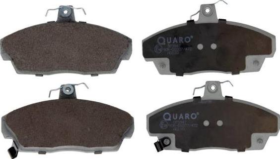 QUARO QP3947 - Brake Pad Set, disc brake autospares.lv