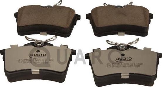 QUARO QP3964C - Brake Pad Set, disc brake autospares.lv