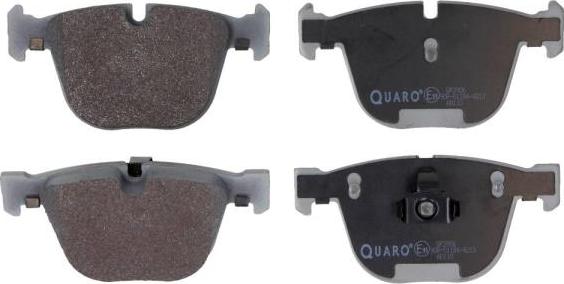QUARO QP3906 - Brake Pad Set, disc brake autospares.lv