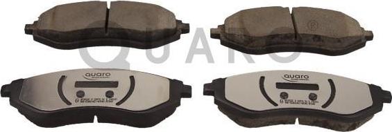 QUARO QP3922C - Brake Pad Set, disc brake autospares.lv