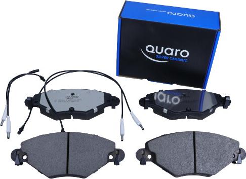 QUARO QP3927C - Brake Pad Set, disc brake autospares.lv