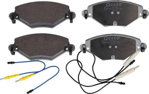 QUARO QP3927 - Brake Pad Set, disc brake autospares.lv