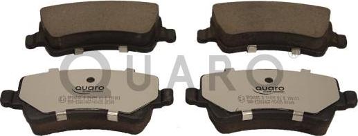 QUARO QP3408C - Brake Pad Set, disc brake autospares.lv