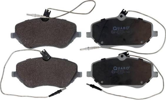 QUARO QP3535 - Brake Pad Set, disc brake autospares.lv