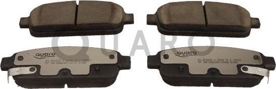 QUARO QP3663C - Brake Pad Set, disc brake autospares.lv