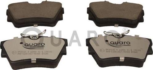 QUARO QP3612C - Brake Pad Set, disc brake autospares.lv